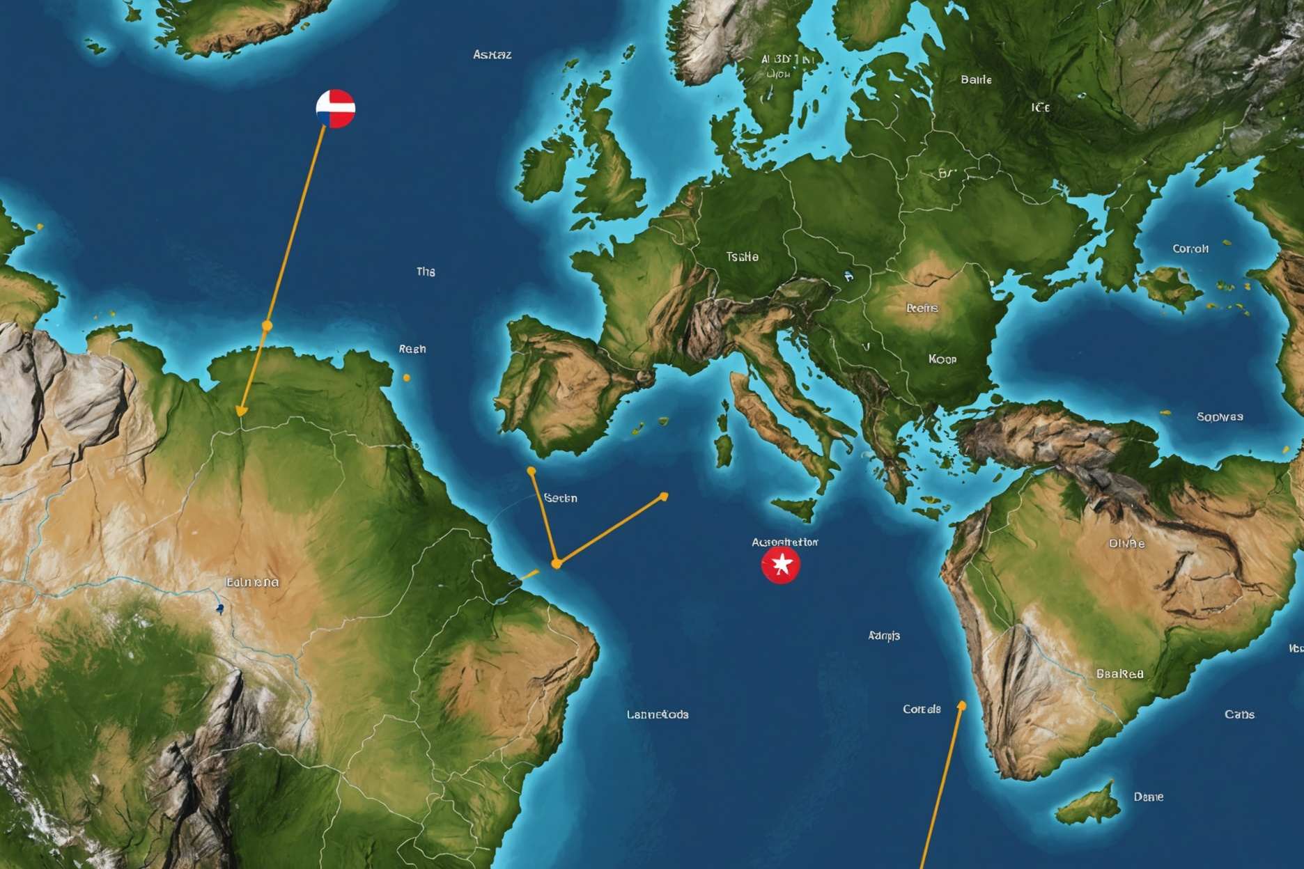 ロッククライミングのための国々