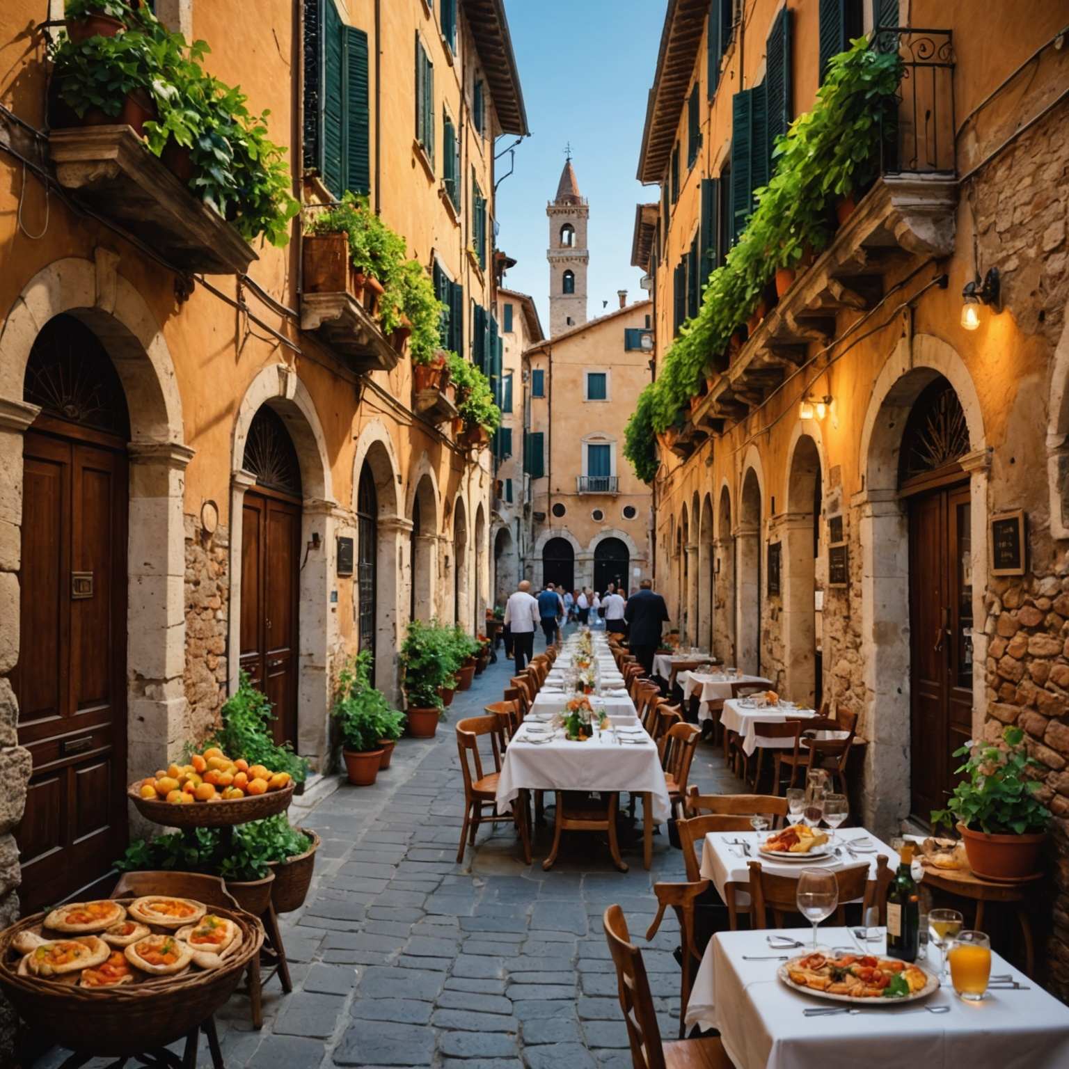 イタリア：美食と文化のオアシス