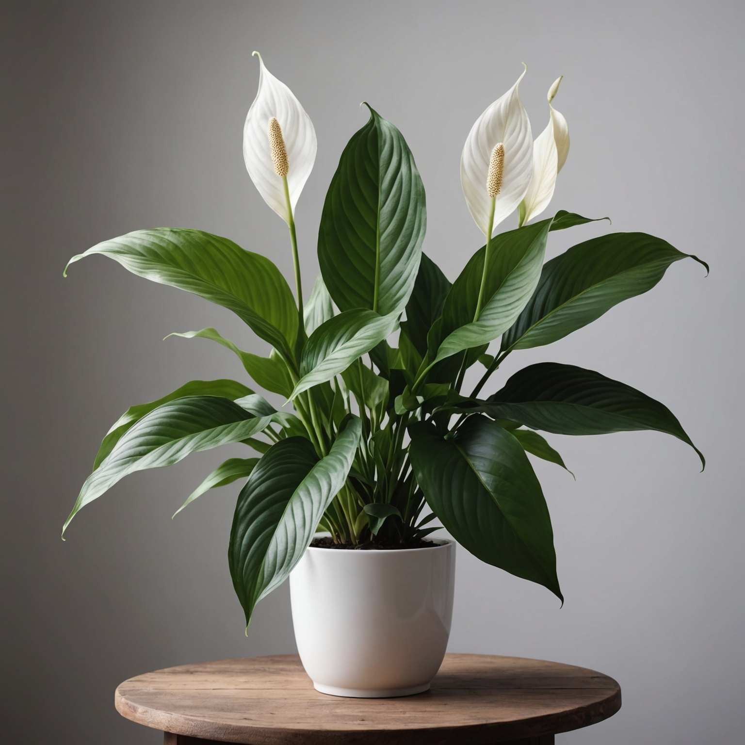 ピースリリー (Spathiphyllum)